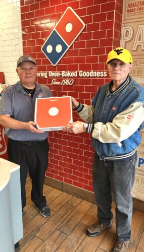 Moundsville Man Wins Free Domino's Pizza for a Year